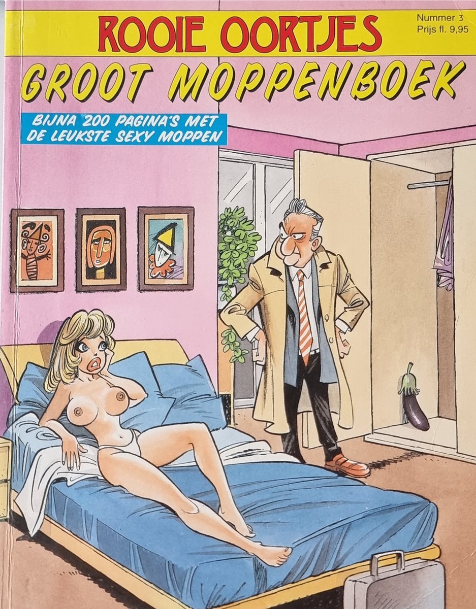 3 Rooie oortjes grootmoppenboek