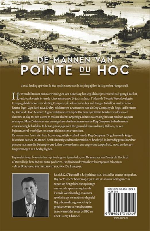 De mannen van Pointe du Hoc achterkant