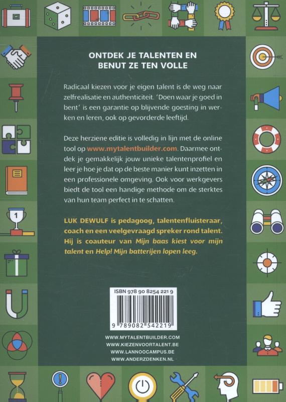 Ik kies voor mijn talent - Herwerkte editie - Met online tool Ik kies voor mijn talent - Herwerkte editie - Met online tool achterkant