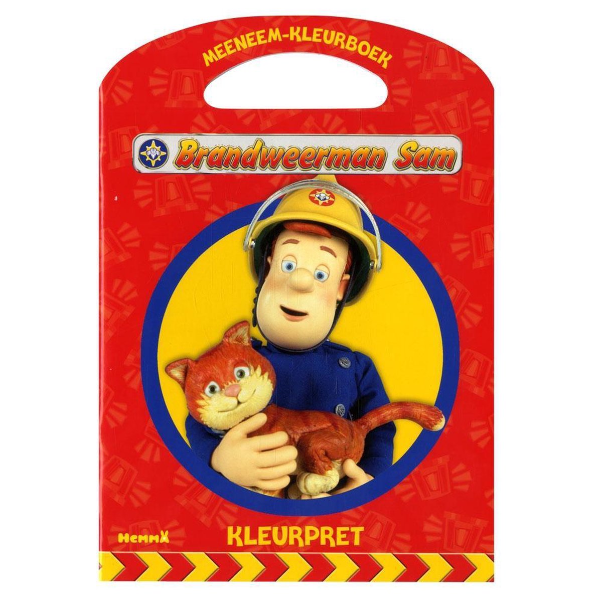 Meeneem-Kleurboek - Brandweerman Sam - Kleurpret