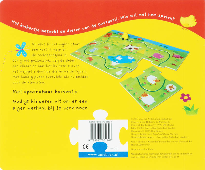 Op bezoek bij alle dieren achterkant