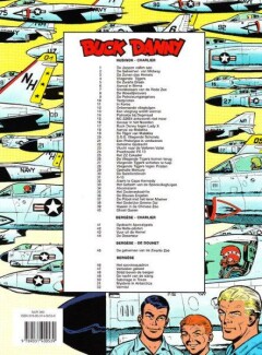 Zwarte draak / Buck Danny / 5 achterkant