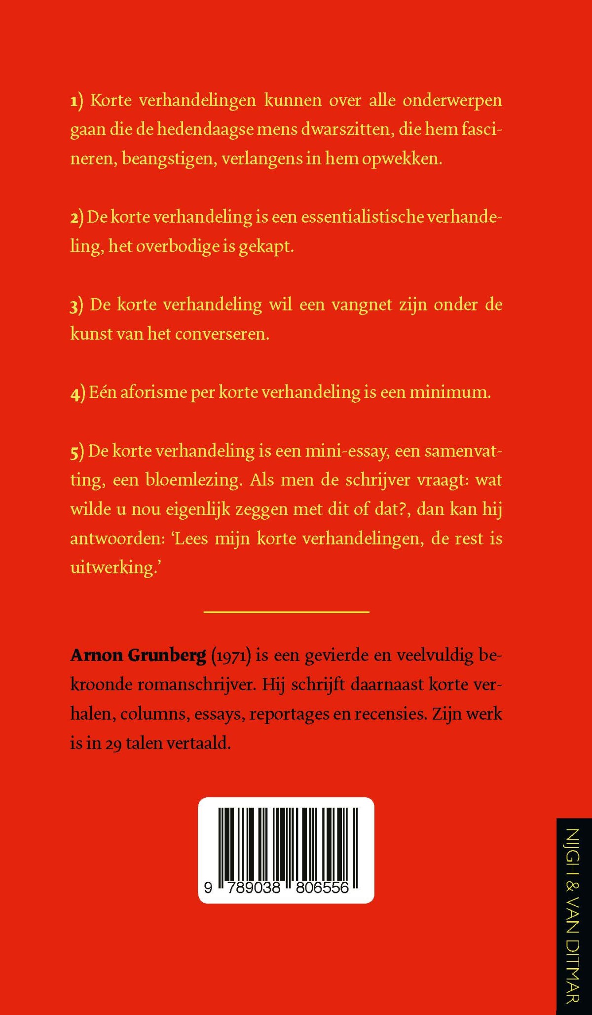 Van achterdocht tot zelfgenoegzaamheid achterkant