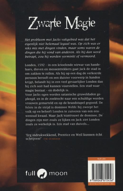 Zwarte magie Zwarte magie achterkant