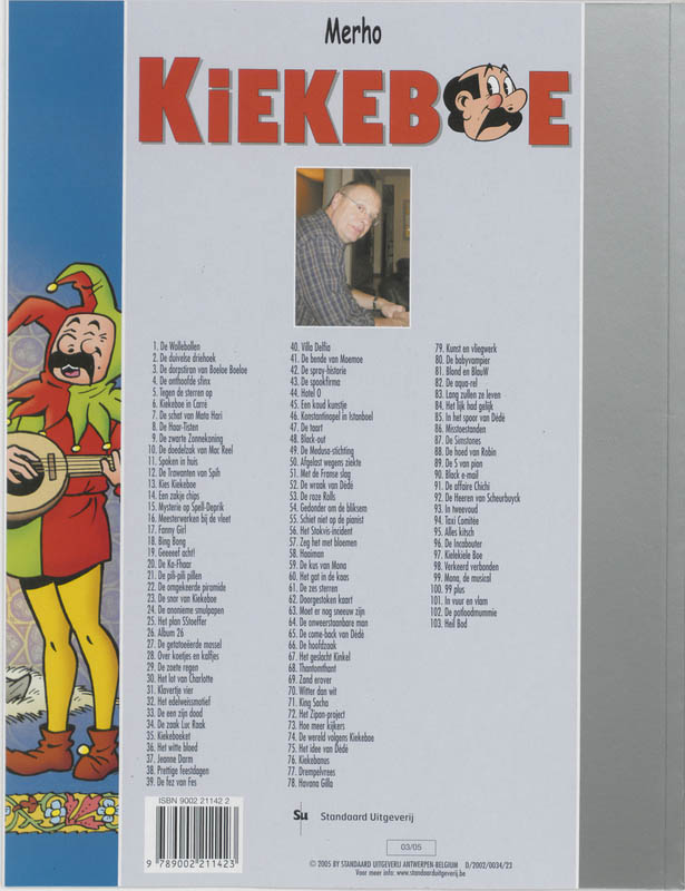 De Heeren van Scheurbuyck / Kiekeboe / 92 achterkant
