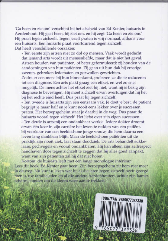 Ga heen en zie om achterkant