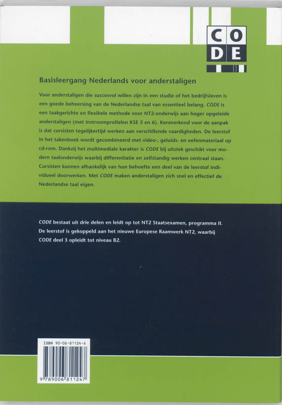 Code 3 Code 3 achterkant