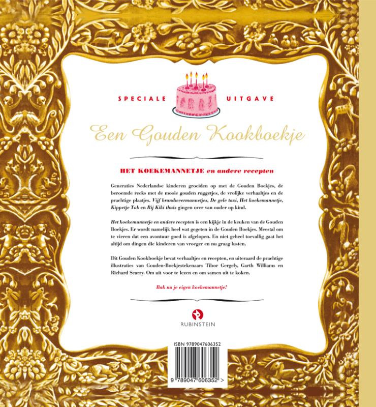 Gouden Boekjes - Het Koekemannetje En Andere Recepten + Dvd achterkant