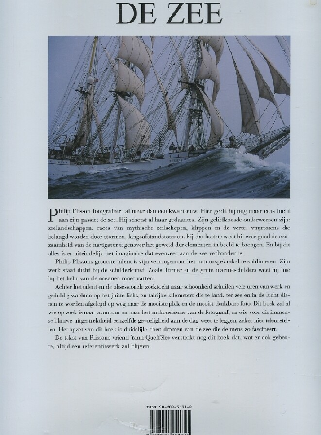 De Zee achterkant