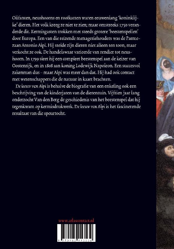 De leeuw van Alpi achterkant