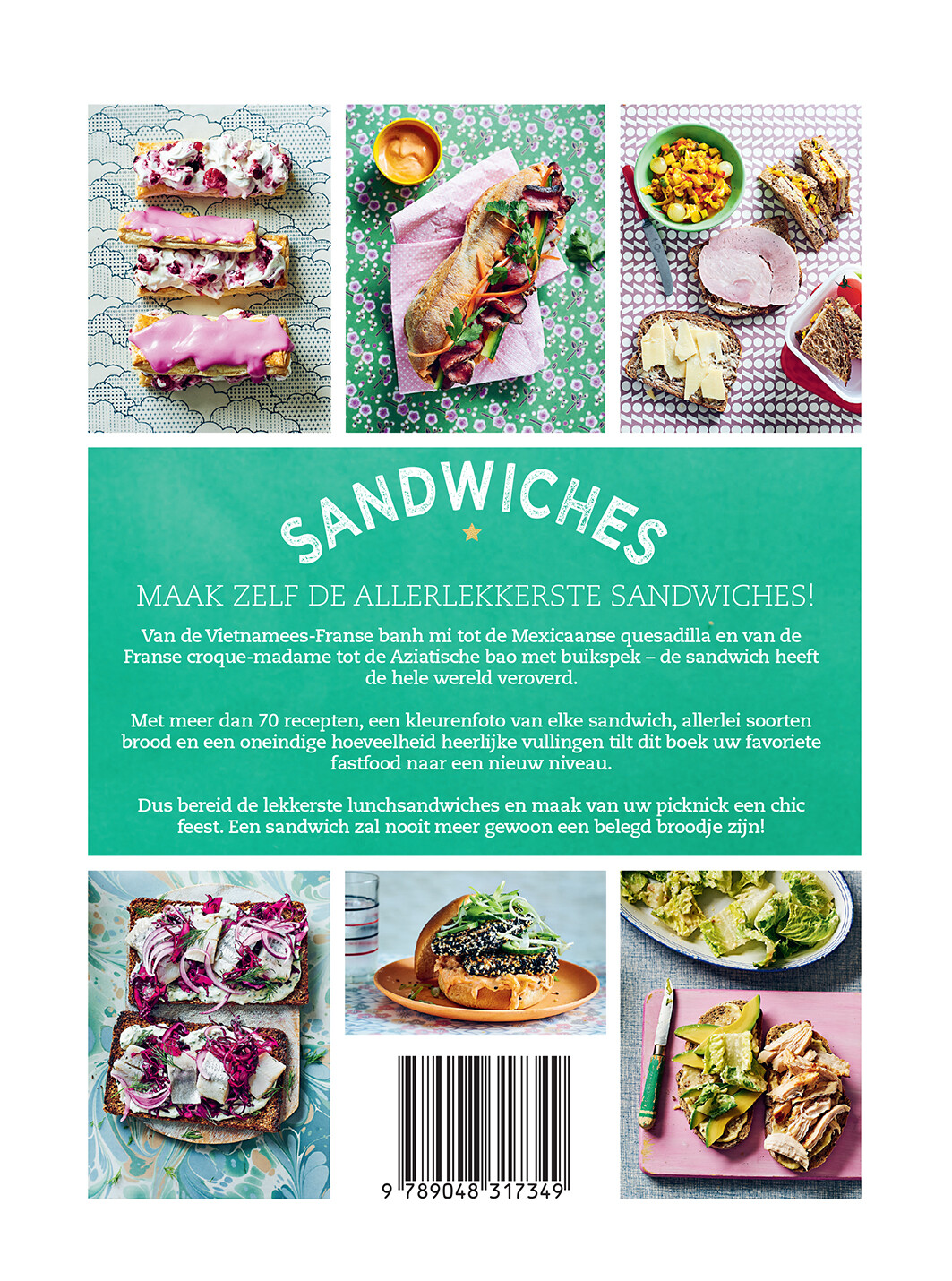 Sandwiches achterkant