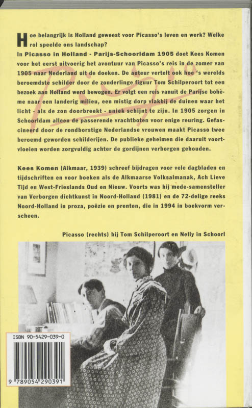 Picasso in Holland Picasso in Holland achterkant