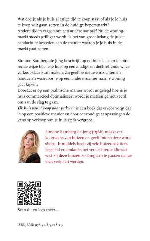 Elk huis van te koop naar verkocht achterkant