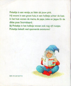 Pinkeltje gaat de wijde wereld in / Pinkeltje prentenboekjes / 6 achterkant