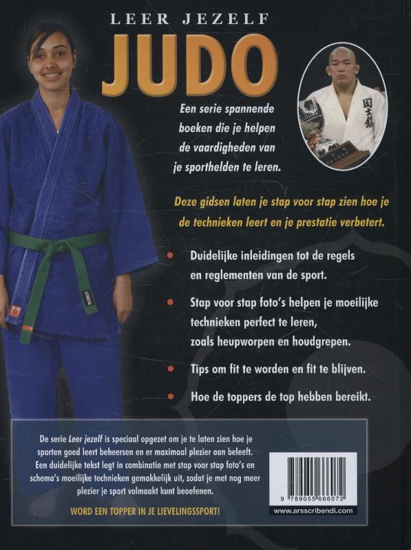 Leer jezelf - Judo achterkant