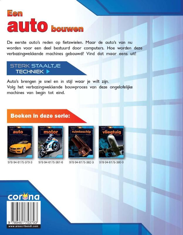 Een auto bouwen / Sterk Staaltje Techniek achterkant