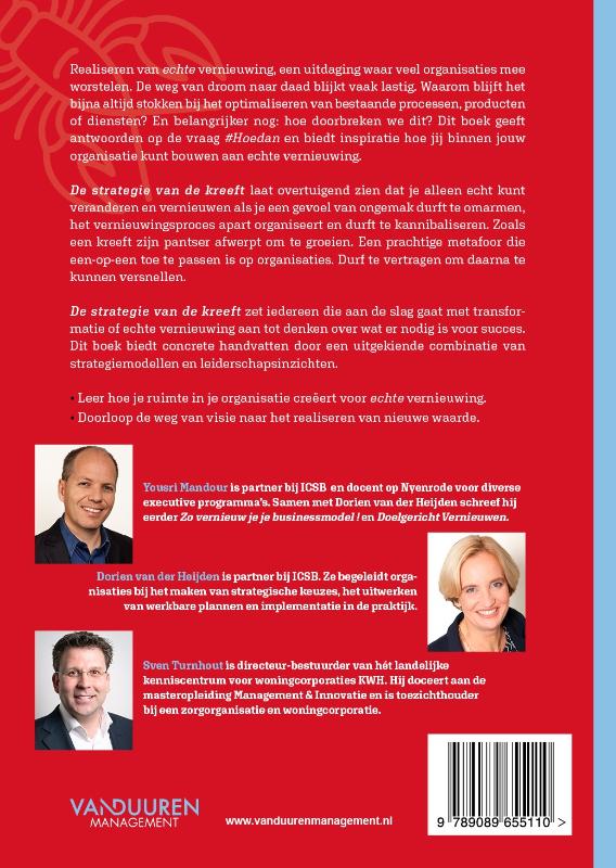 De strategie van de kreeft De strategie van de kreeft achterkant