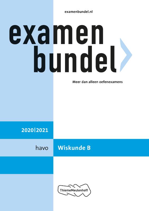 Examenbundel havo Wiskunde B 2020/2021