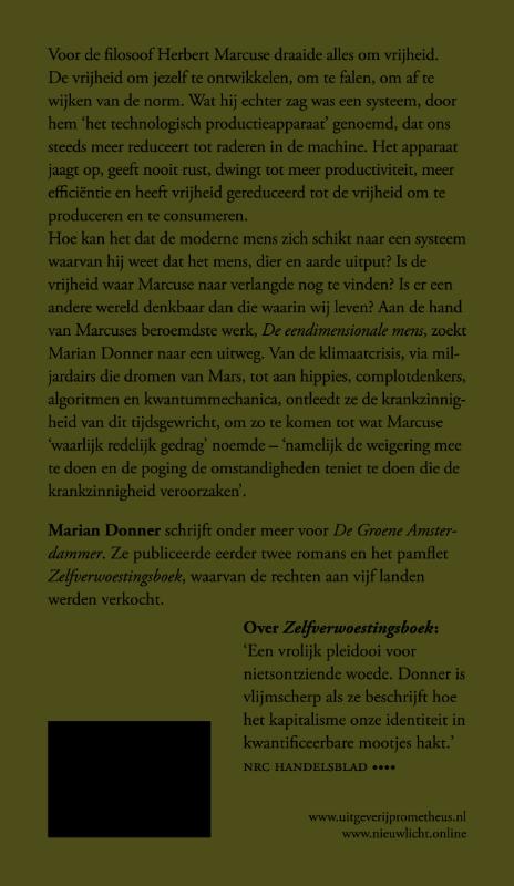 De grote weigering / Nieuw licht achterkant