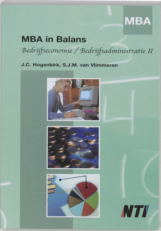 boekenbalie_9789041503572_cover Mba In Balans / Bedrijfseconomie / Bedrijfsadministratie II