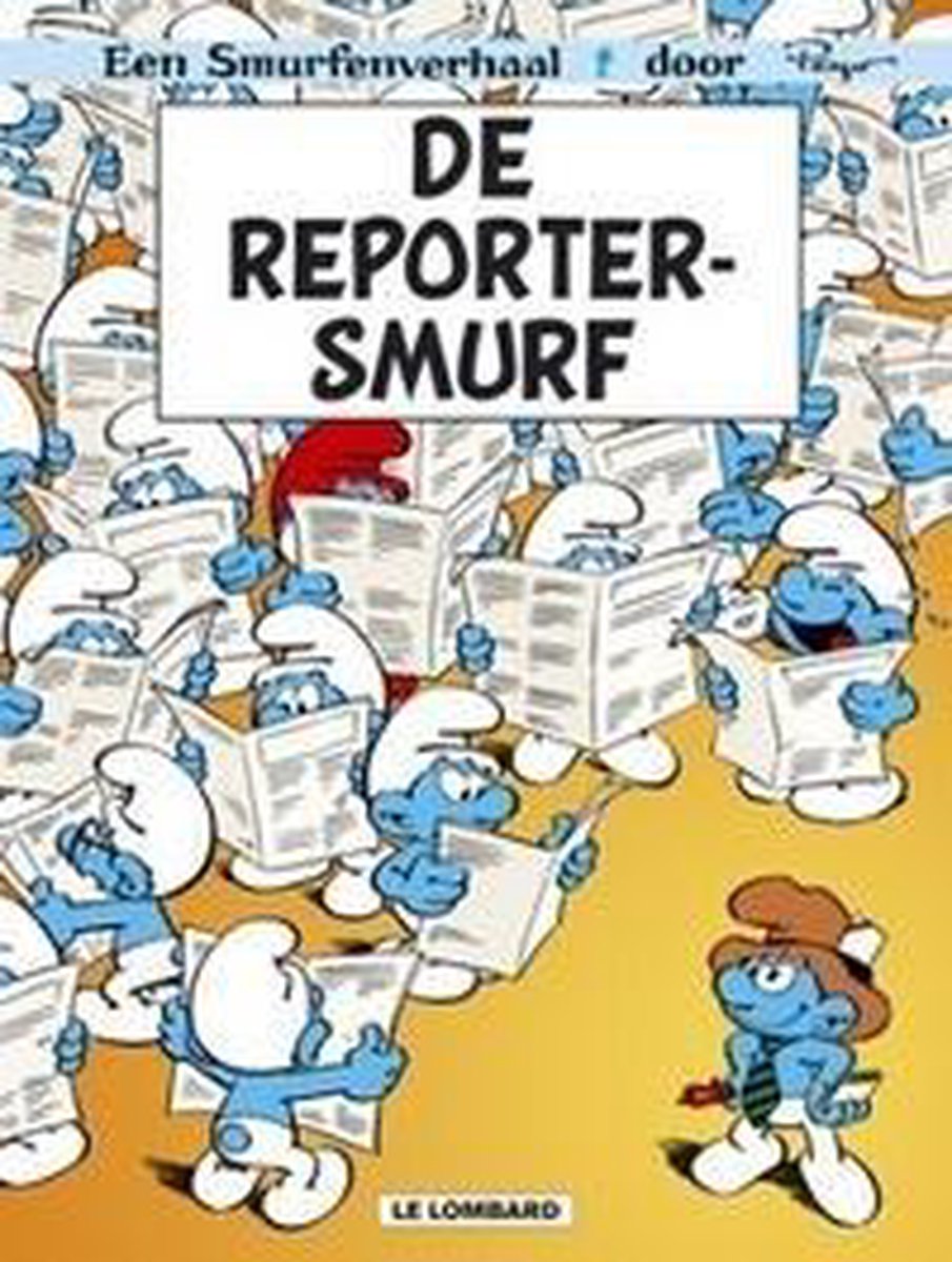 Peyo De Reportersmurf / De Smurfen / 23
