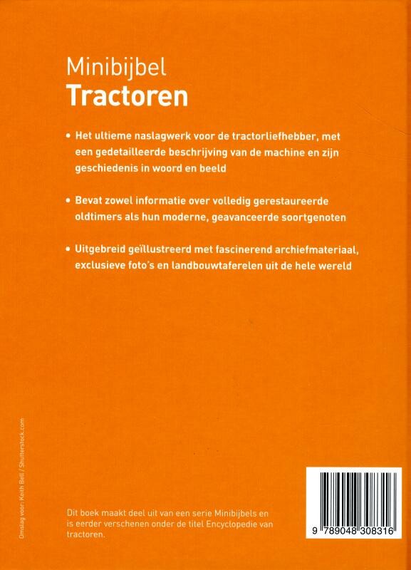Tractoren / Minibijbel achterkant