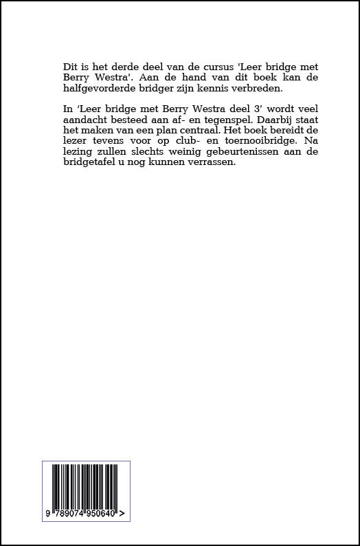Leer bridge met Berry5 deel 3 / 3 Leer bridge met Berry5 deel 3 / 3 achterkant