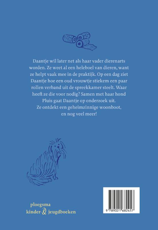 Dierenarts Daantje en de verbanddief / Ploegsma kinder- & jeugdboeken achterkant