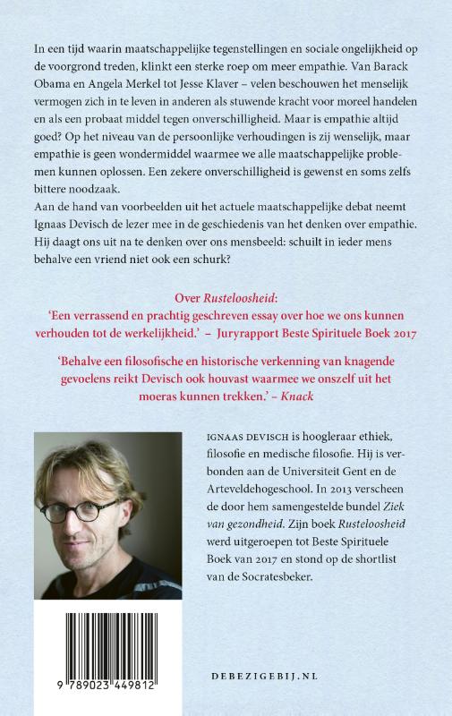 Het empathisch teveel achterkant