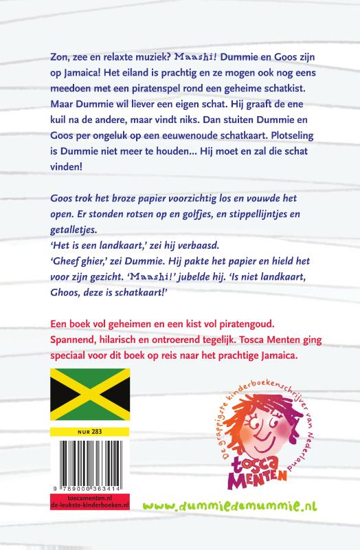 Dummie de mummie en de schat van Sohorro / Dummie de mummie / 10 achterkant