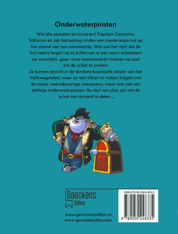 Onderwaterpiraten / Geronimo Stilton-reeks / 86 achterkant