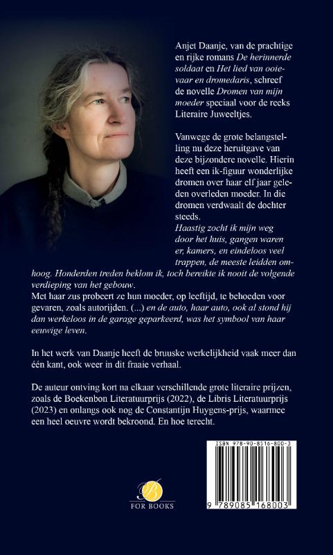 Dromen van mijn moeder / Literaire juweeltjes achterkant