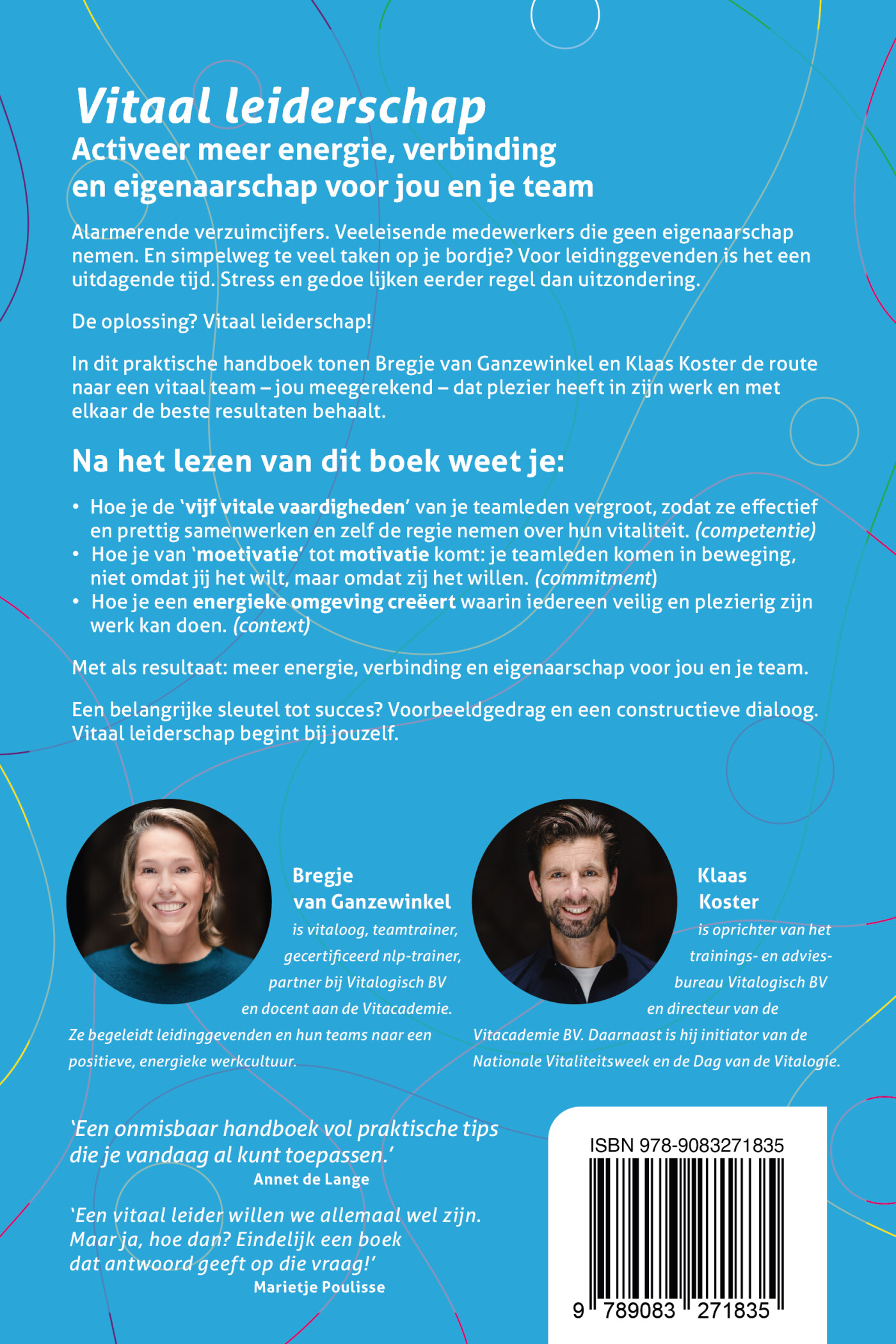 Vitaal leiderschap achterkant