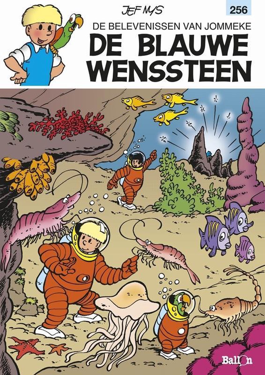 Jef Nys De Blauwe Wenssteen / Jommeke / 256