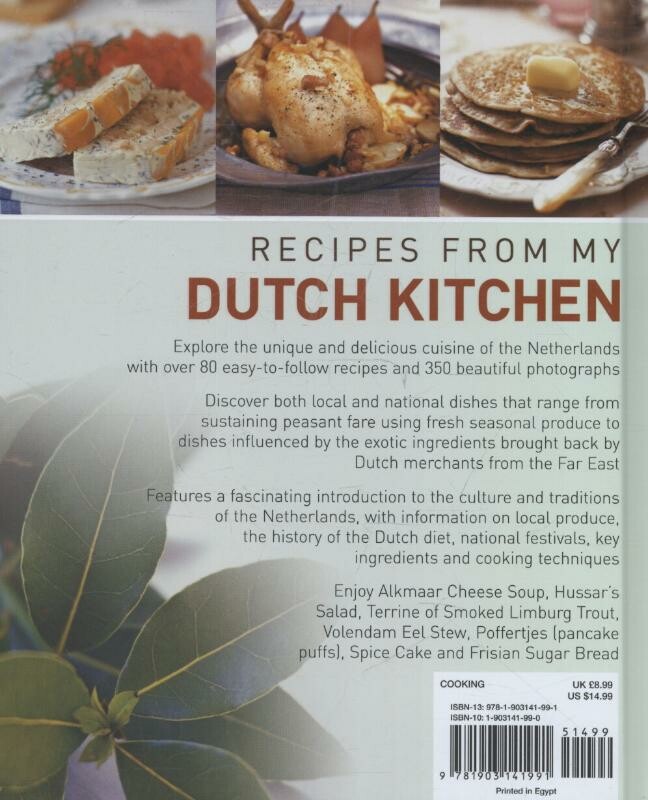 Recipes from my Dutch Kitchen achterkant