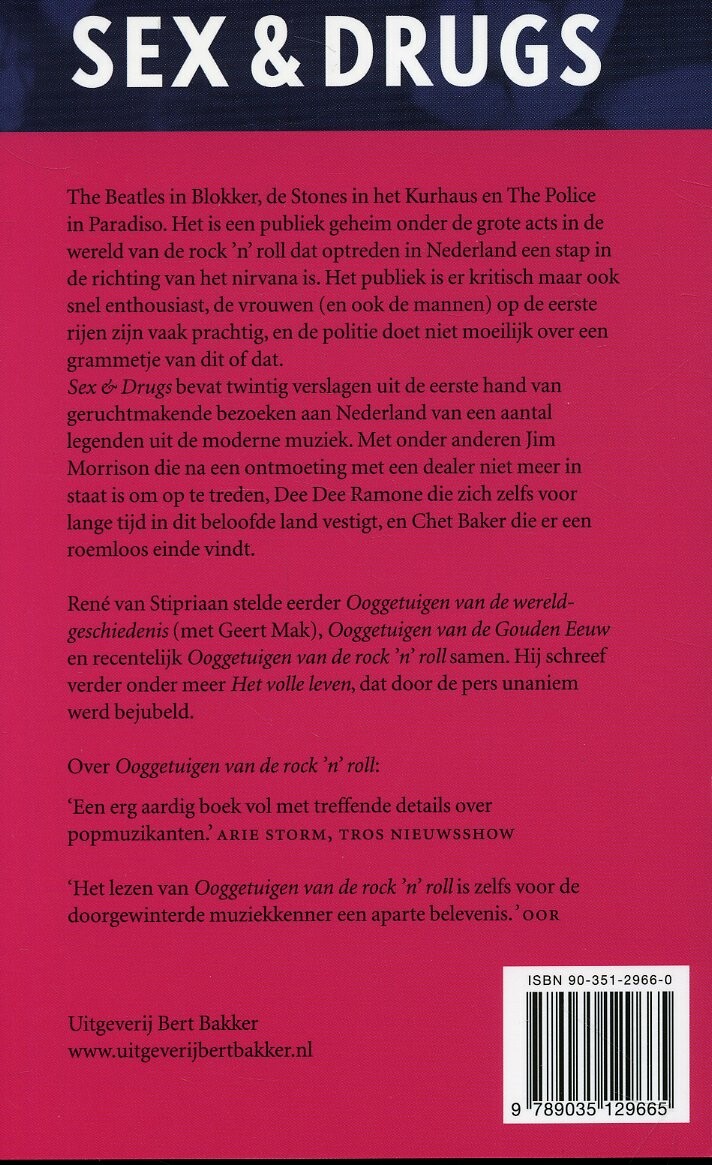 Sex & Drugs achterkant