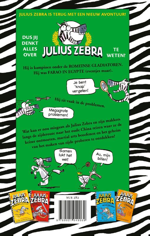 Ophef in het oude China / Julius Zebra / 5 achterkant
