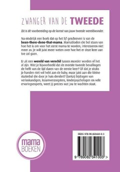 Zwanger van de tweede achterkant