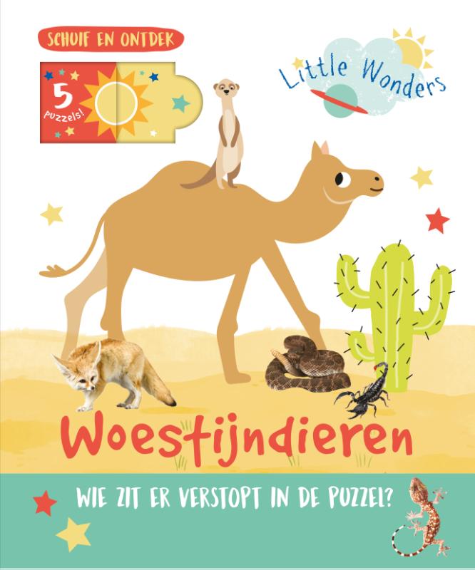 Woestijndieren - Schuif en ontdek