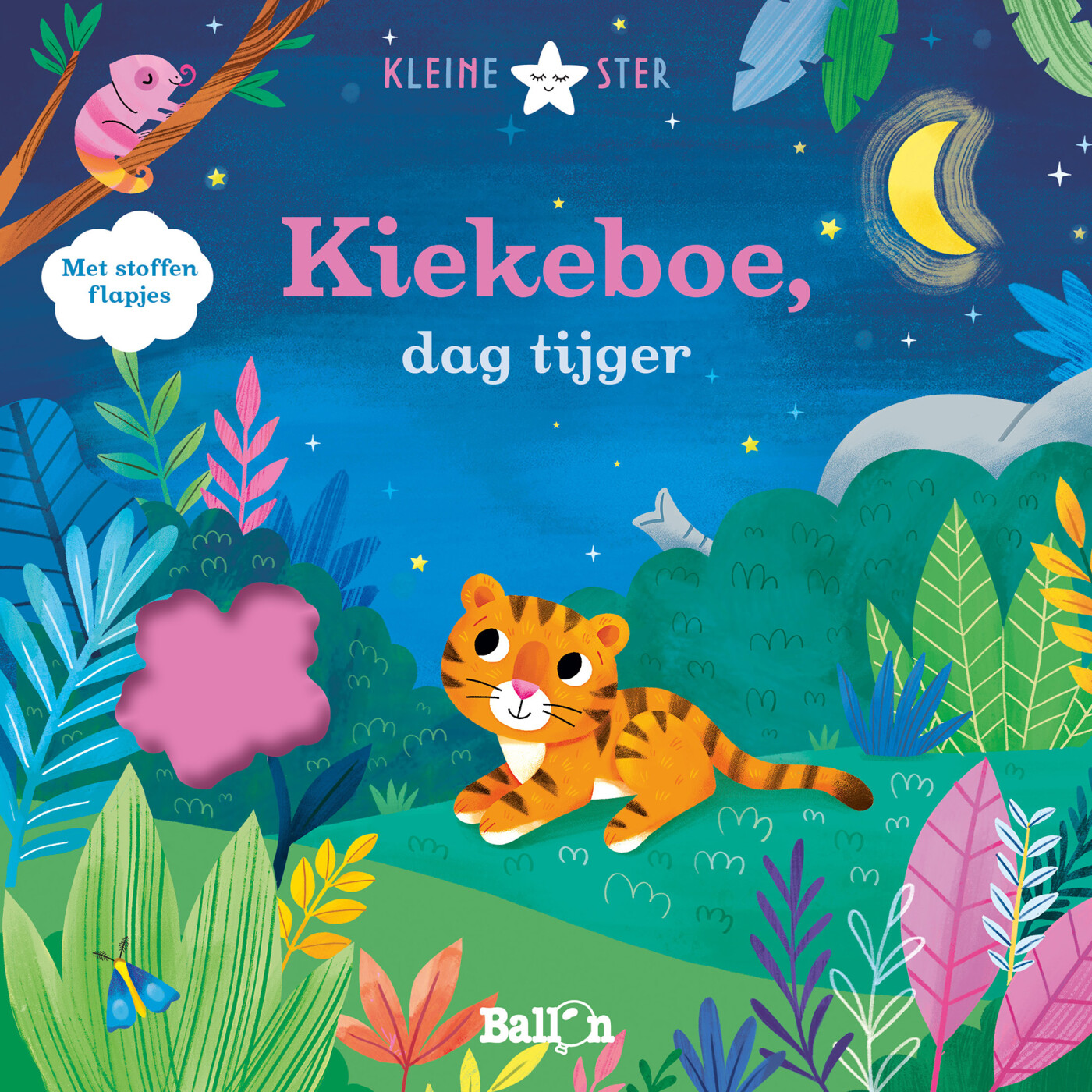 Kiekeboe, dag tijger (met stoffen flappen) / Kleine ster / 1