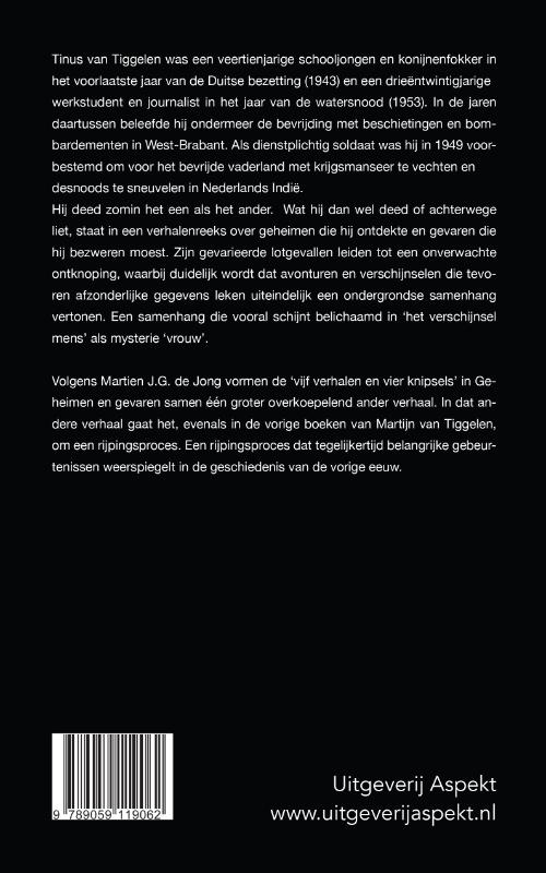 Geheimen en gevaren achterkant