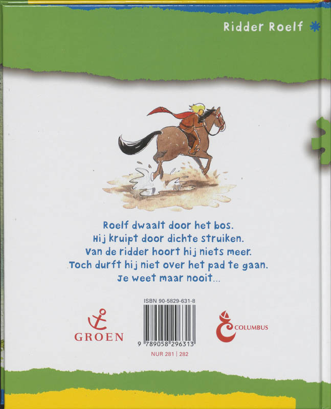 Ridder Roelf / AVI-boeken achterkant