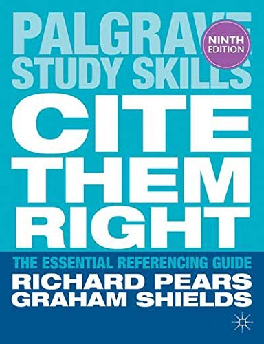 Cite Them Right