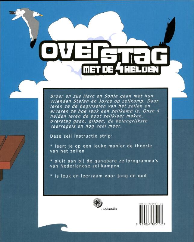 Overstag metde 4 helden Overstag metde 4 helden achterkant