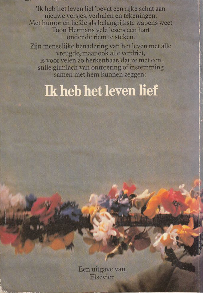 Ik heb het leven lief achterkant