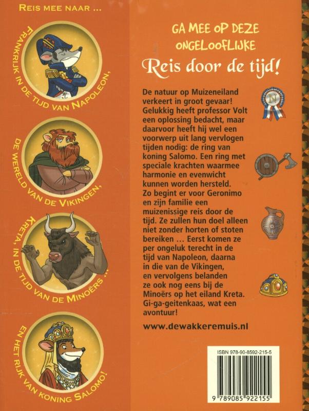 Reis door de tijd / 5 / Geronimo Stilton achterkant