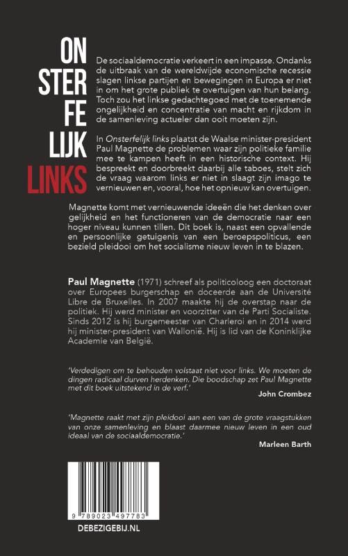 Onsterfelijk links achterkant