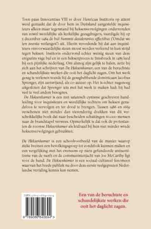 De heksenhamer achterkant