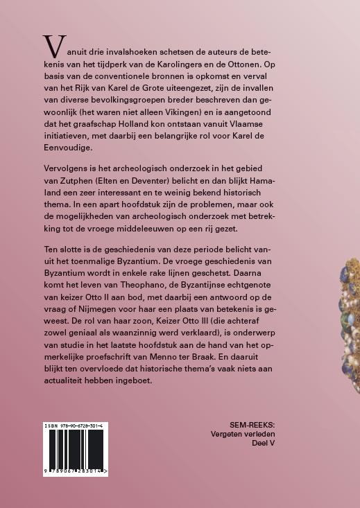 Karolingers en ottonen / Vergeten Verleden van de Lage Landen / 5 achterkant
