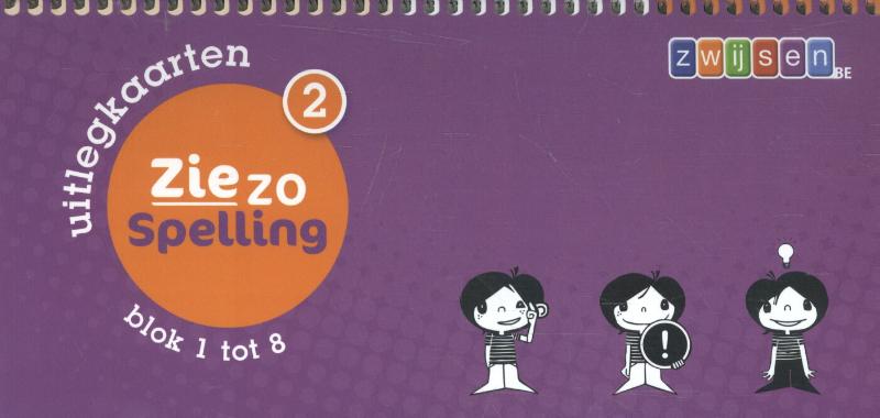 Ziezo spelling 2 blok 1 tot 8 uitlegkaarten
